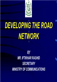 Developing the Road Network