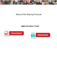 Network File Sharing Protocols