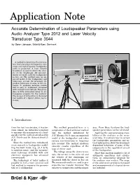 Application Notes
