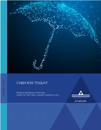 Cyber Risk Toolkit