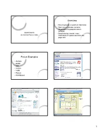 Evaluation Metric Boardsearch Metrics: Recall - C/N, Precision C/E
