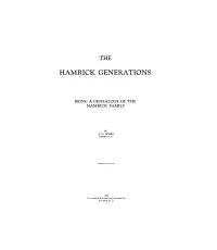 Hamrick Generations