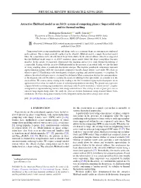 Attractive Hubbard Model As an SO(3) System of Competing Phases: Supersolid Order and Its Thermal Melting