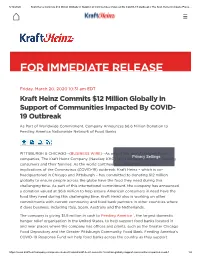 For Immediate Release