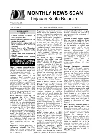 Monthly News Scan