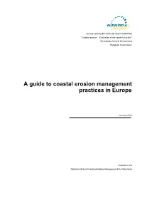A Guide to Coastal Erosion Management Practices in Europe