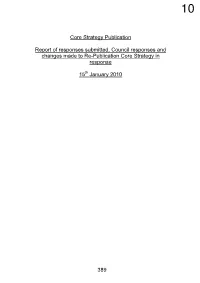 Appendix 2, However, the Main Additional Issues That Are Not Addressed As Part of the Cyclostyled Responses Are: