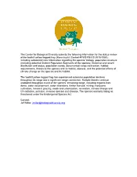 Foothill Yellow-Legged Frog Comments
