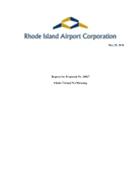 May 25, 2018 Request for Proposals No. 28017 Offsite Virtual Net Metering