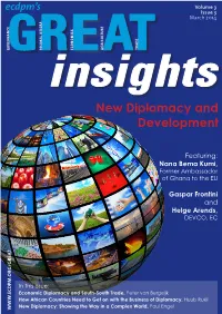 New Diplomacy and Development
