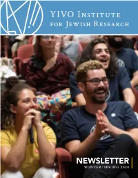 NEWSLETTER Winter/ Spring 2020 LETTER from the DIRECTOR