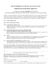 Uffington in Fiction and Fact