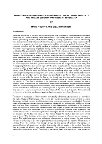 Botswana Country Report-Annex-4 4Th Interim Techical Report