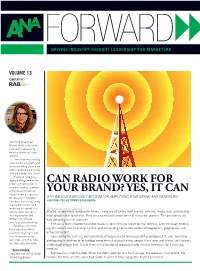 Can Radio Work for Your Brand?