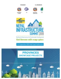 Provinces Showcase Projects