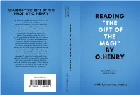 Reading "The Gift of the Magi" by O.Henry