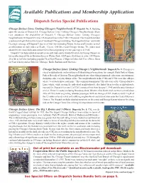 Shore Line Back Issues Brochure