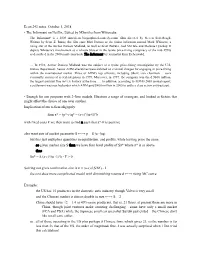 10.01 Econ 243 Notes