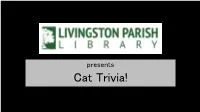 Cat Trivia! Question 1: There Are About 83 Million Pet Dogs in the U.S