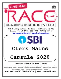 Clerk Mains Capsule 2020