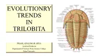 Evolutionry Trends in Trilobita