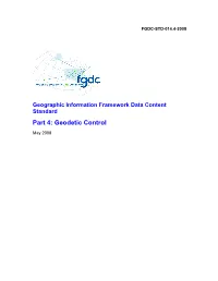 Geodetic Control