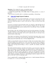 2. Time Value of Money