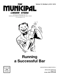 Running a Successful Bar