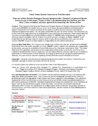 Sudbury District; Ontario Geological Survey, Open File Report 6266, 44P