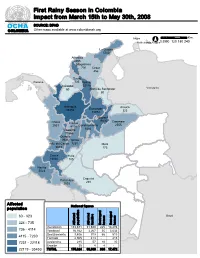 OCHA SOURCE: DPAD COLOMBIA Other Maps Available at Aruba ° Km