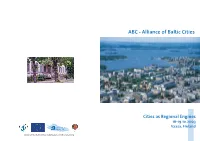 Seminar of the UBC Commission on Urban