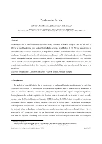 Peridynamics Review