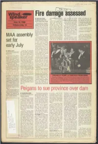 WINDSPEAKER, June 10, 1988, PAGE 3 CLOSE to HOME Alberta's Answer to Lubicon Issue Called Unworkable by Mcknight