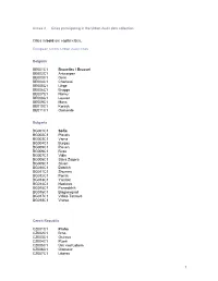 Annex 2 — Cities Participating in the Urban Audit Data Collection