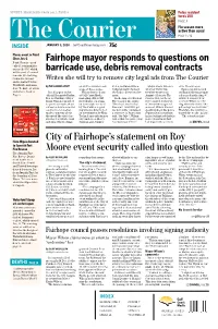 City of Fairhope's Statement on Roy Moore Event Security Called Into