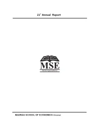 Annual Report 1 Start