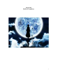 Bleach D20 Rulebook Compilation