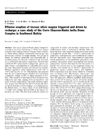 Effusive Eruption of Viscous Silicic Magma Triggered and Driven by Recharge: a Case Study of the Cerro Chascon-Runtu Jarita Dome Complex in Southwest Bolivia