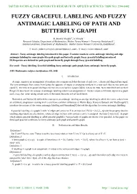 Fuzzy Graceful Labeling and Fuzzy Antimagic Labeling of Path and Butterfly Graph