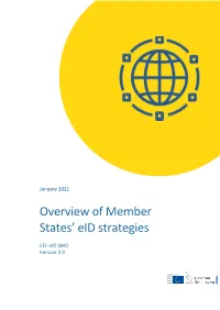 Overview of Member States' Eid Strategies