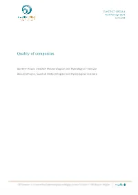 Quality of Composites