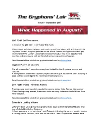 What Happened in August?