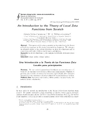 An Introduction to the Theory of Local Zeta Functions from Scratch