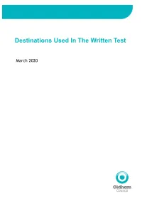 Destinations In