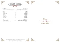 Mattam Al Sharq Menu