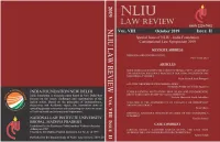 Volume -Viii Issue – Ii