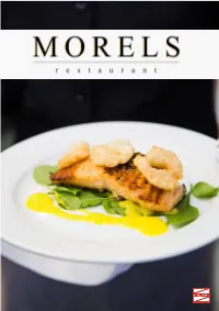 Autumn Menus 2019