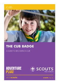 Becoming a Cub