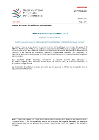 RESTRICTED WT/TPR/S/285 24 Juin 2013