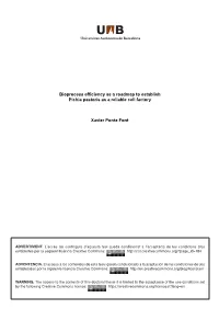 Bioprocess Efficiency As a Roadmap to Establish Pichia Pastoris As a Reliable Cell Factory
